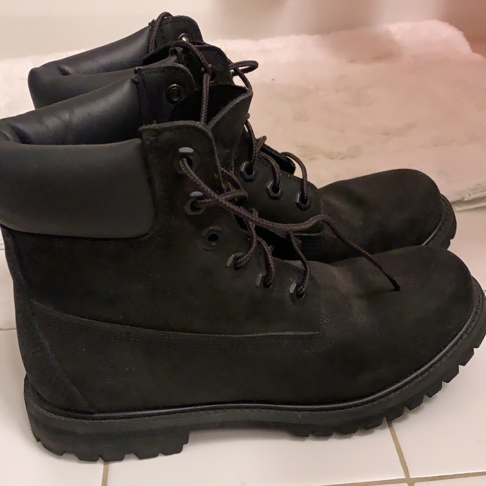 Timberland black waterproof boot